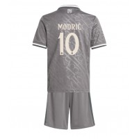 Camiseta Real Madrid Luka Modric #10 Tercera Equipación para niños 2024-25 manga corta (+ pantalones cortos)